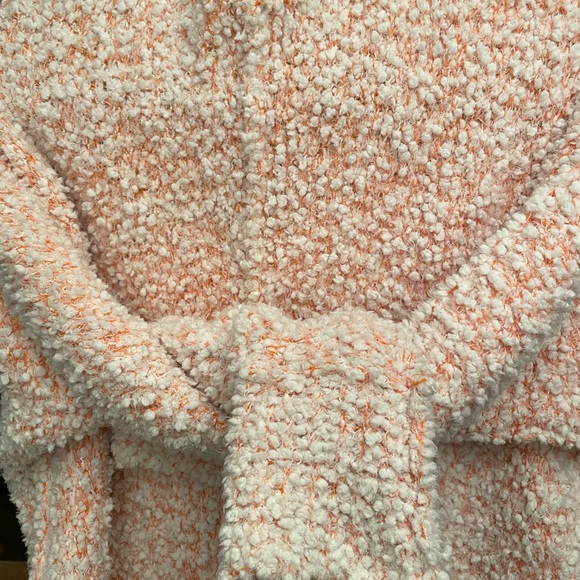 Hippie Rose Women's Cream and Pink Teddy sweater - Picture 6 of 7